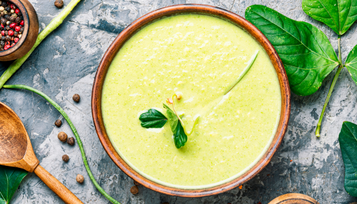 Receita de Caldo de Couve-flor e Brócolis