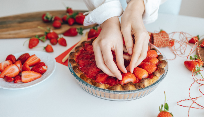 Receita de Surpresa de Morango