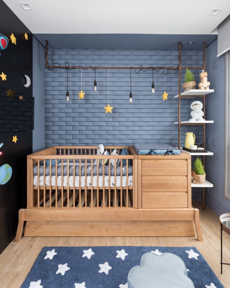 quarto de bebe meninos astronauta