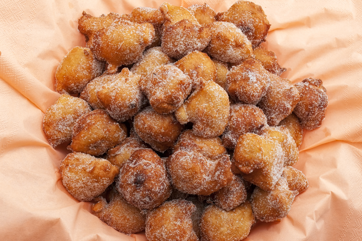 Receita de Bolinho de Chuva de Laranja