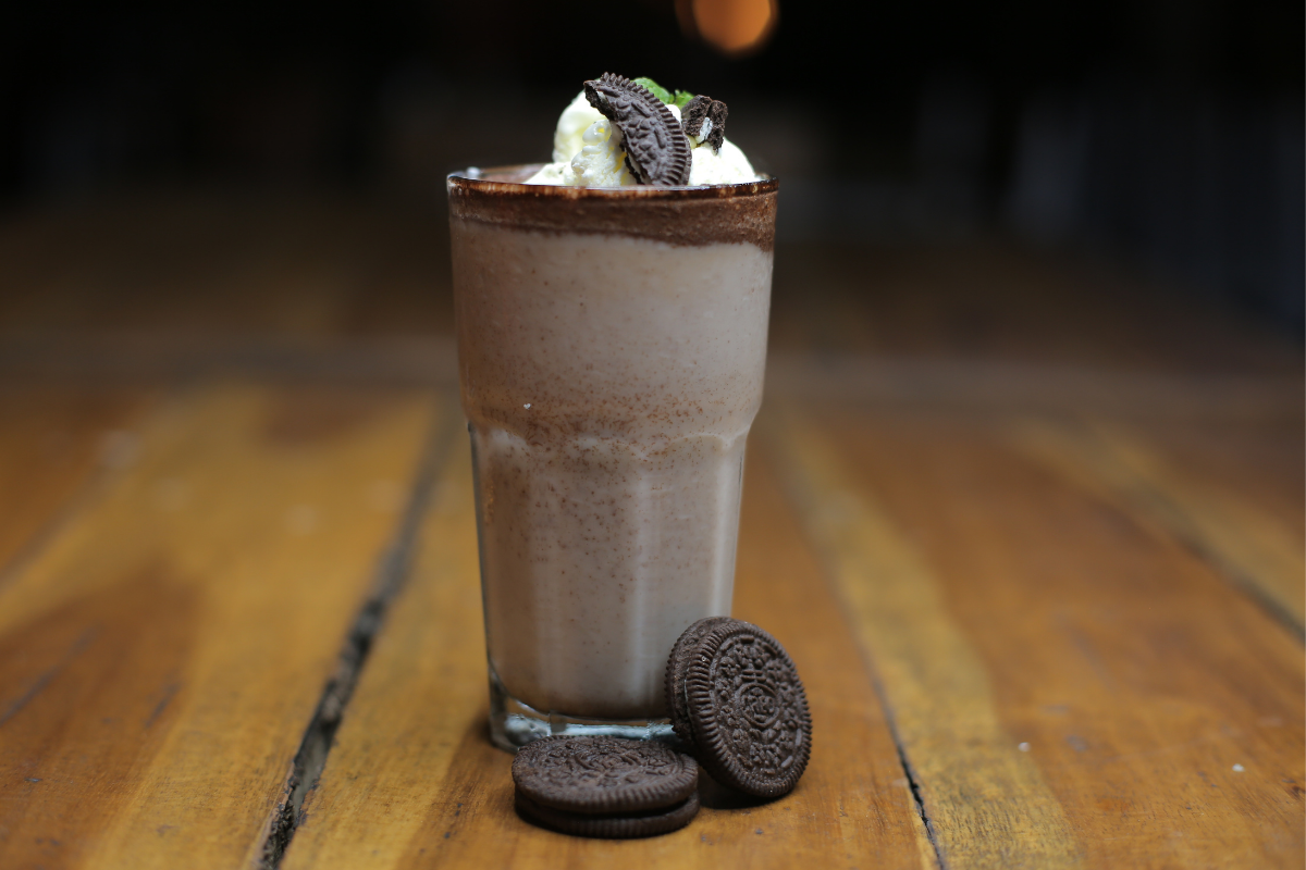 Receita de Milk Shake de Oreo