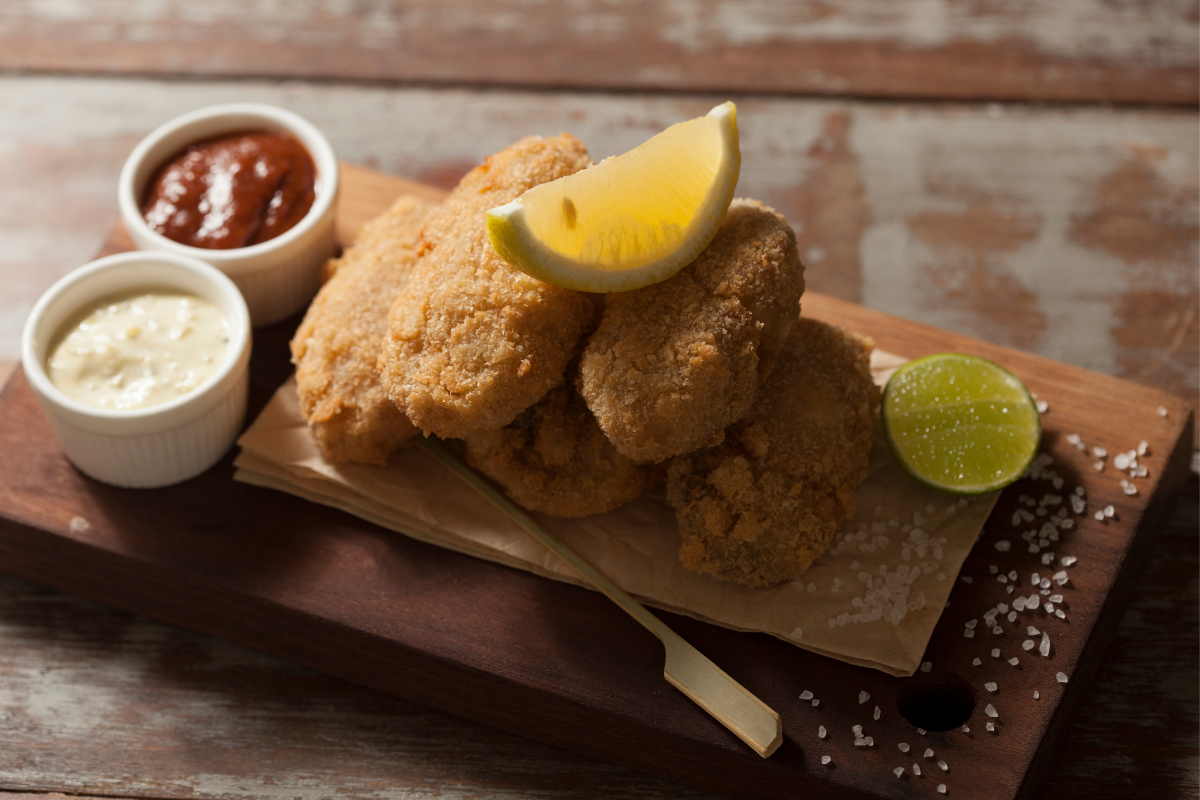 Receita de Nuggets Vegetariano