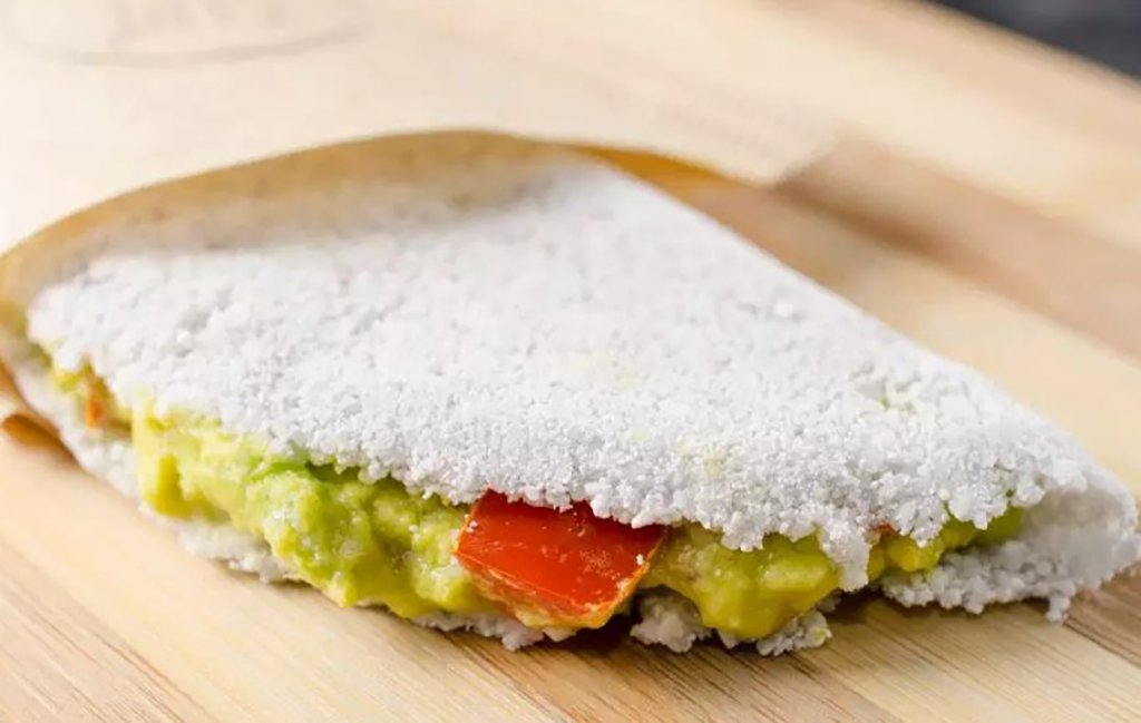 Receita de Tapioca com Guacamole. Uma combinação muito nutritiva e prática para seu dia!