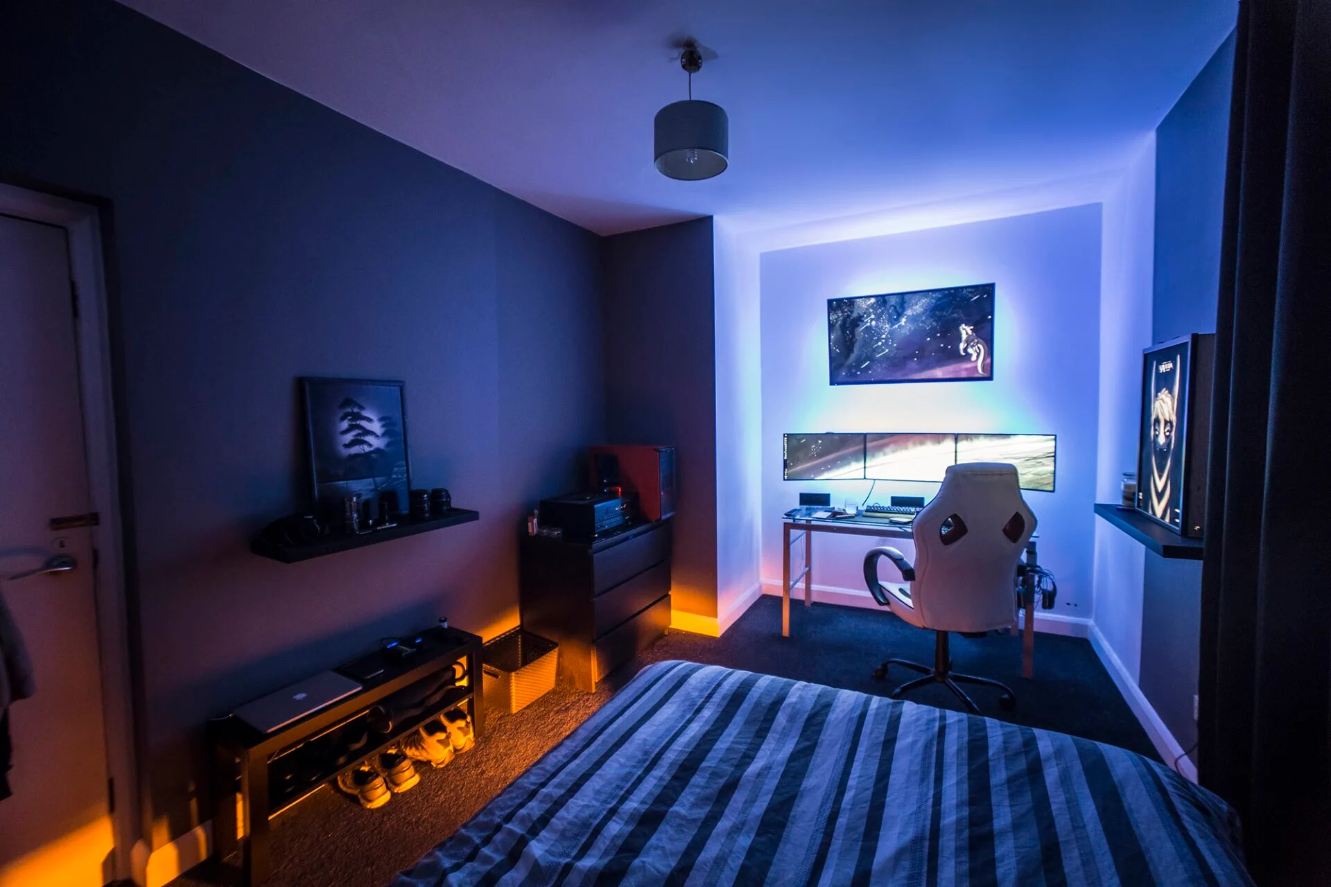 ideia de quarto gamer