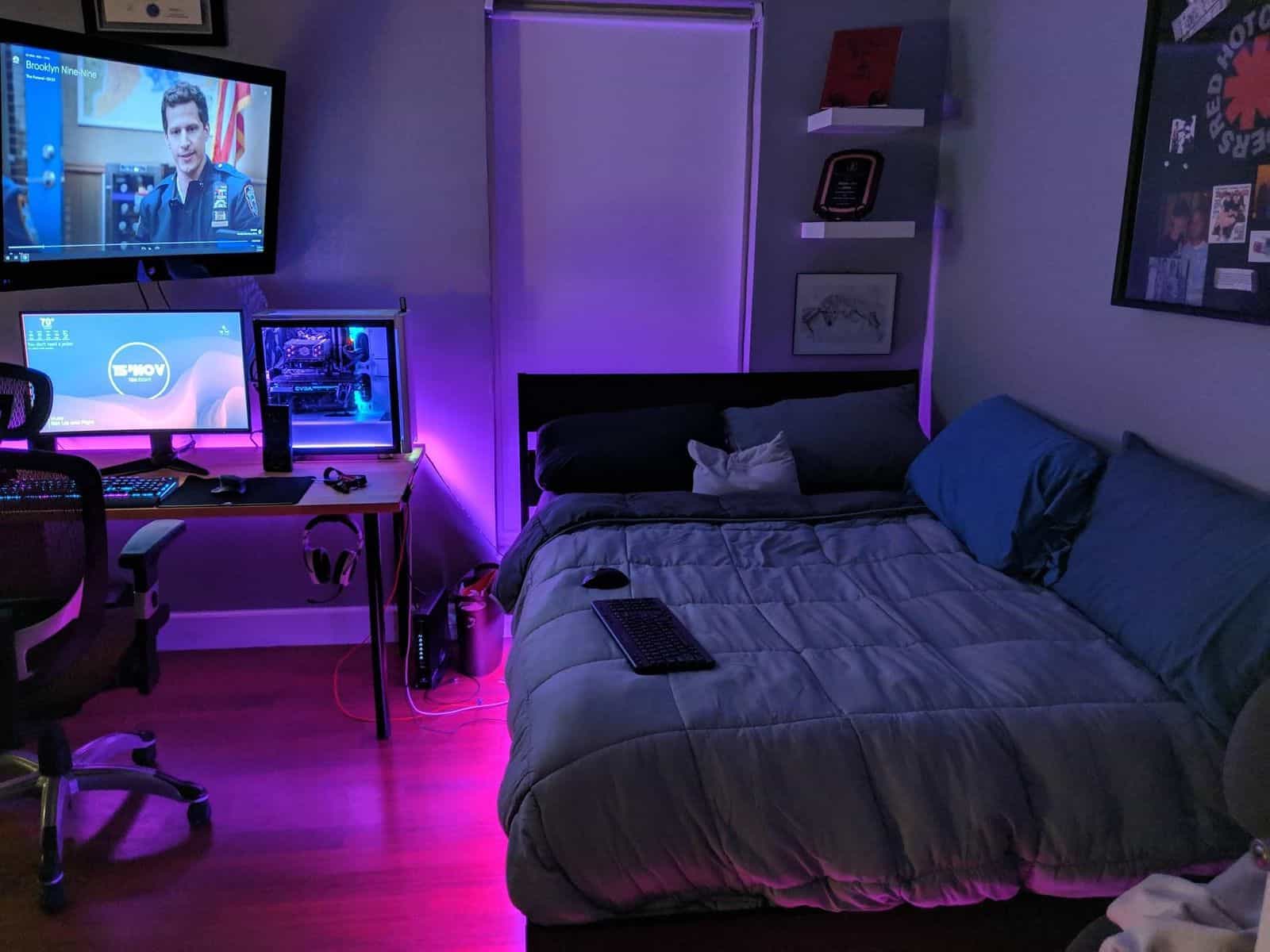 quarto gamer masculino