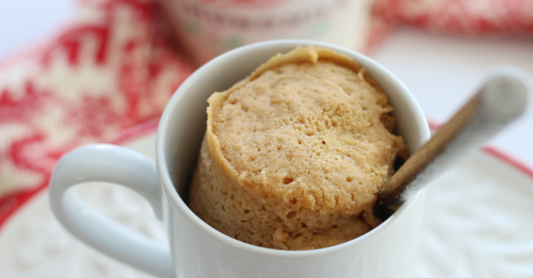 Receita de Bolo de Caneca de Banana