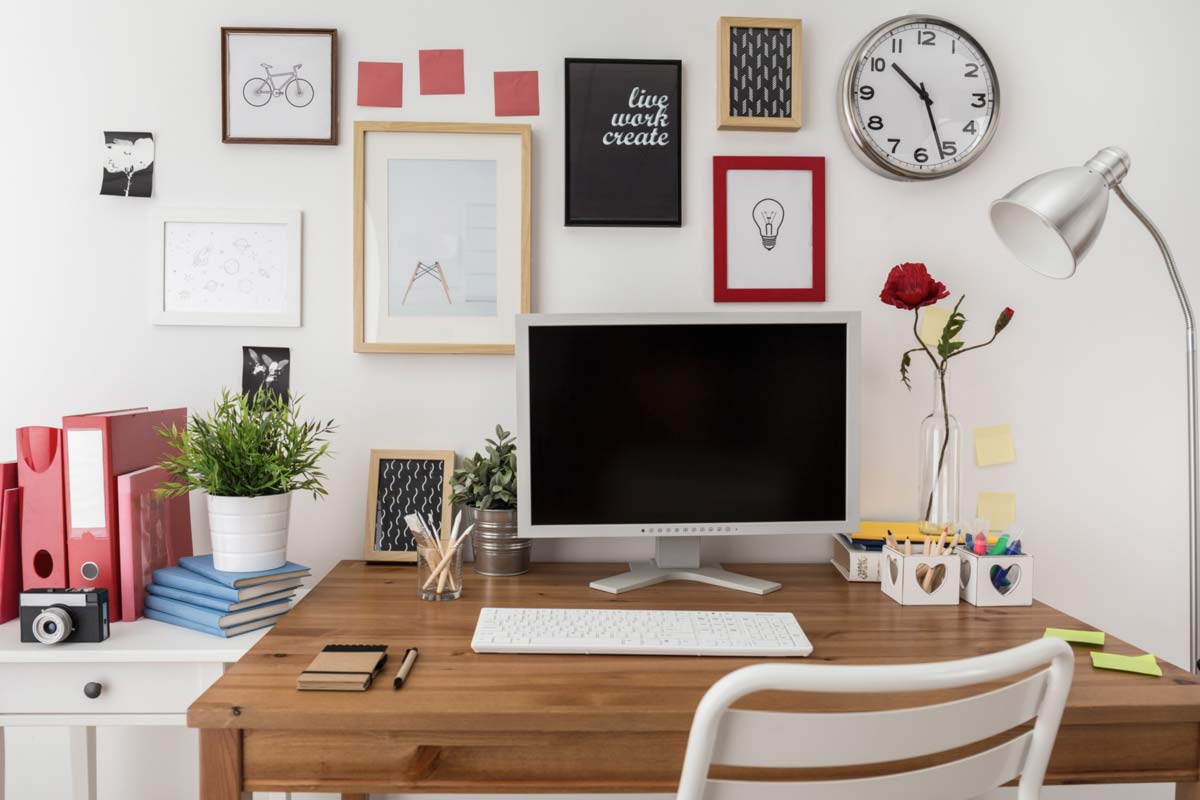 home office organizado