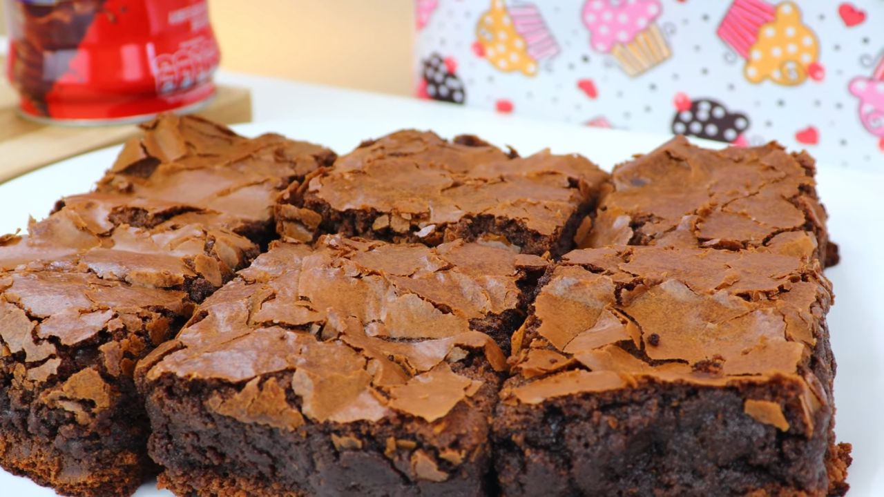 Brownie De Nescau Cremoso Que Derrete Na Boca Casquinha Crocante