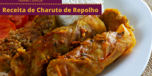 Receita de Charuto de Repolho