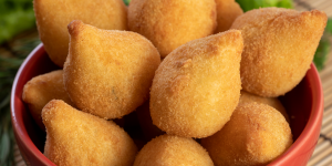 Receita de Coxinha de Mandioca