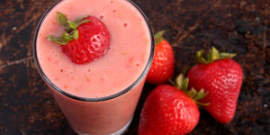 Receita de Milk Shake de Frutas Vermelhas