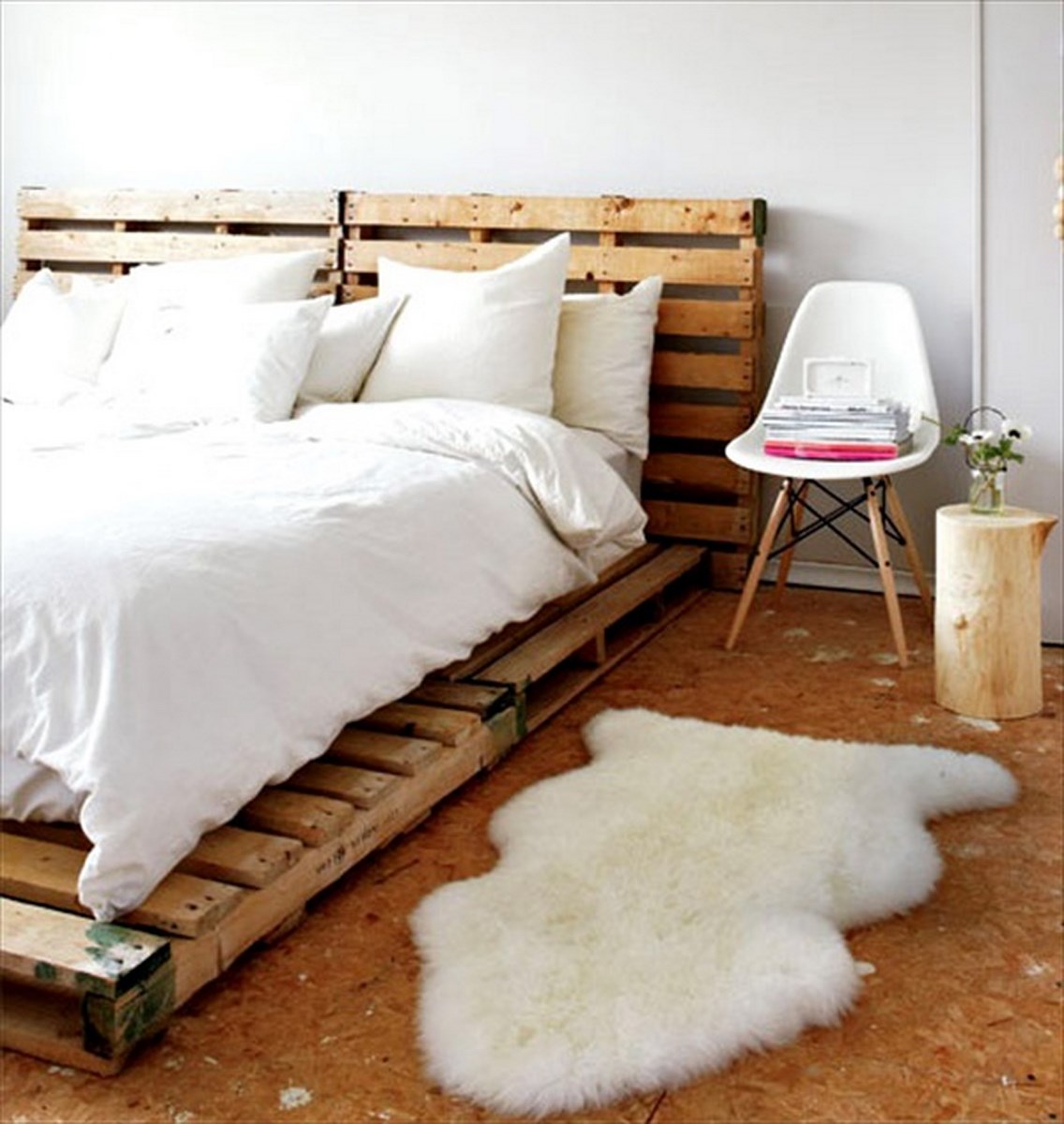 cama de pallet de casal