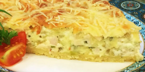 Receita de Quiche de Presunto e Queijo