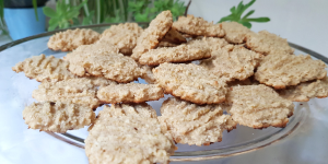 Receita de Cookies de Aveia e Coco que é deliciosa, fácil e super em conta para o bolso