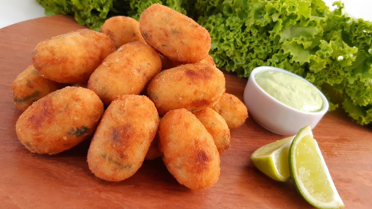 Receita de Croquete de Peixe para você nunca mais comprar pronto por ser MUITO SIMPLES de fazer e fica sensacional