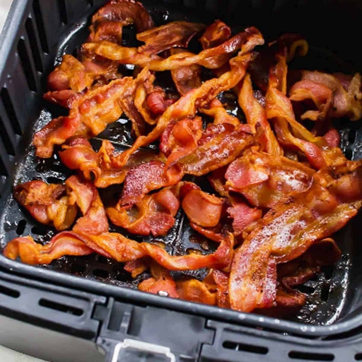 bacon na airfryer