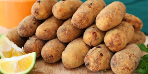 Receita de Croquete de Frango, um salgado simples e prático para se deliciar