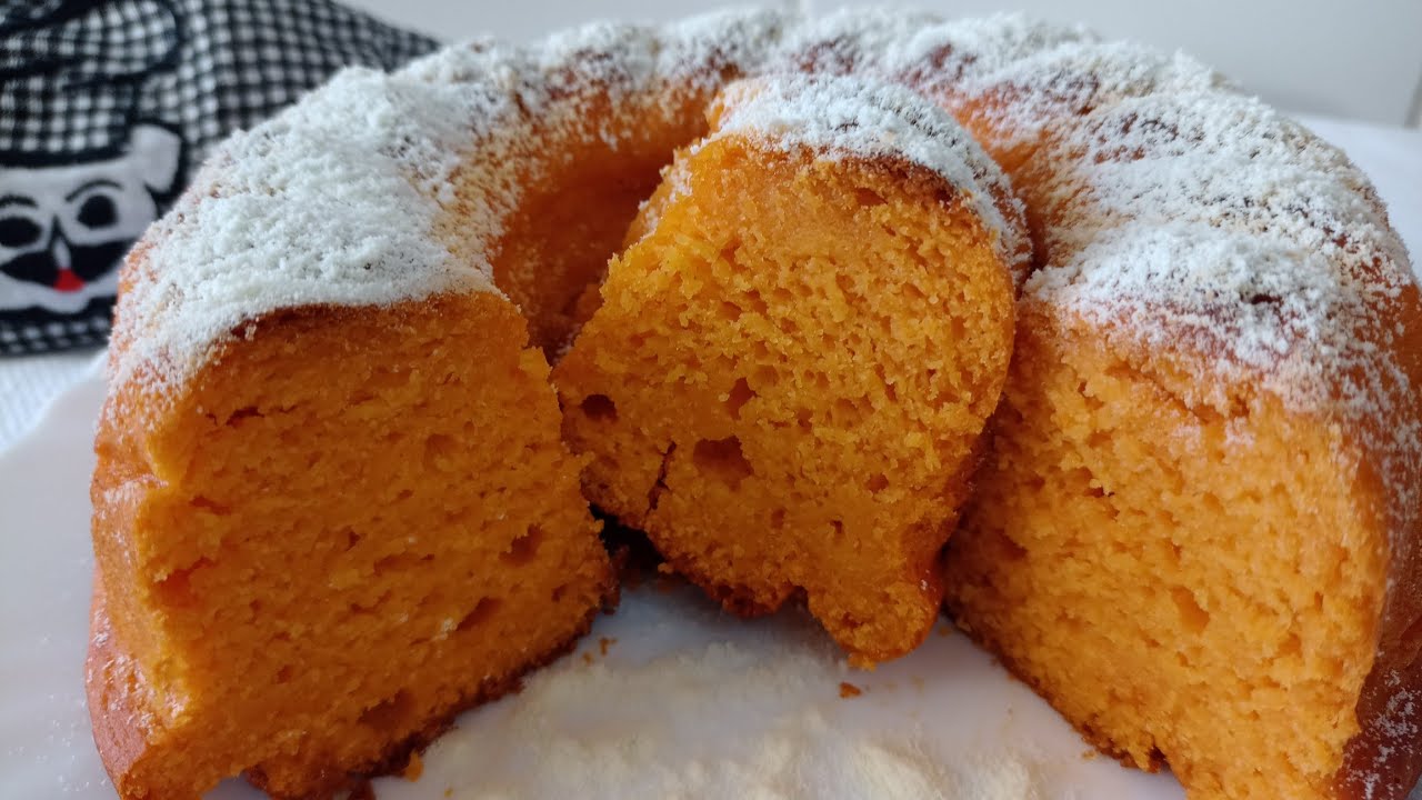 Bolo de Mamão com Iogurte