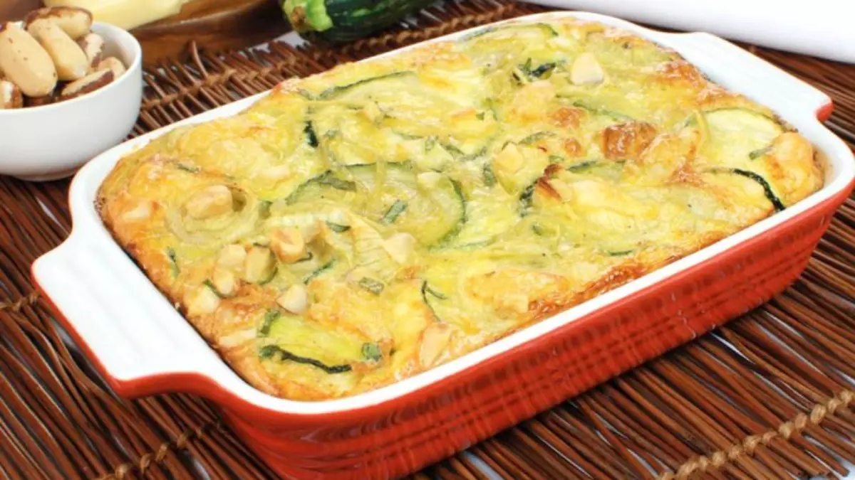 Omelete de Forno com Abobrinha