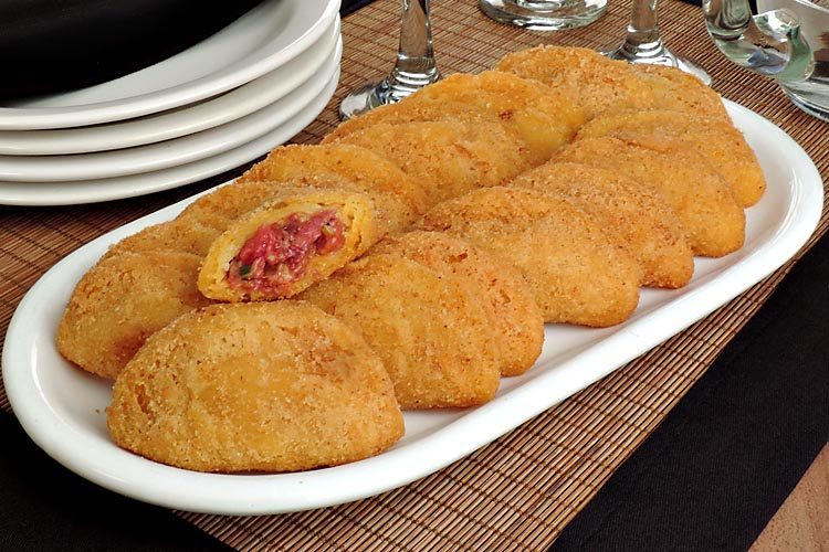 Risole de Abóbora com Carne-seca