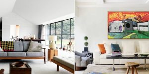 diferenças entre decoração moderna e contemporânea