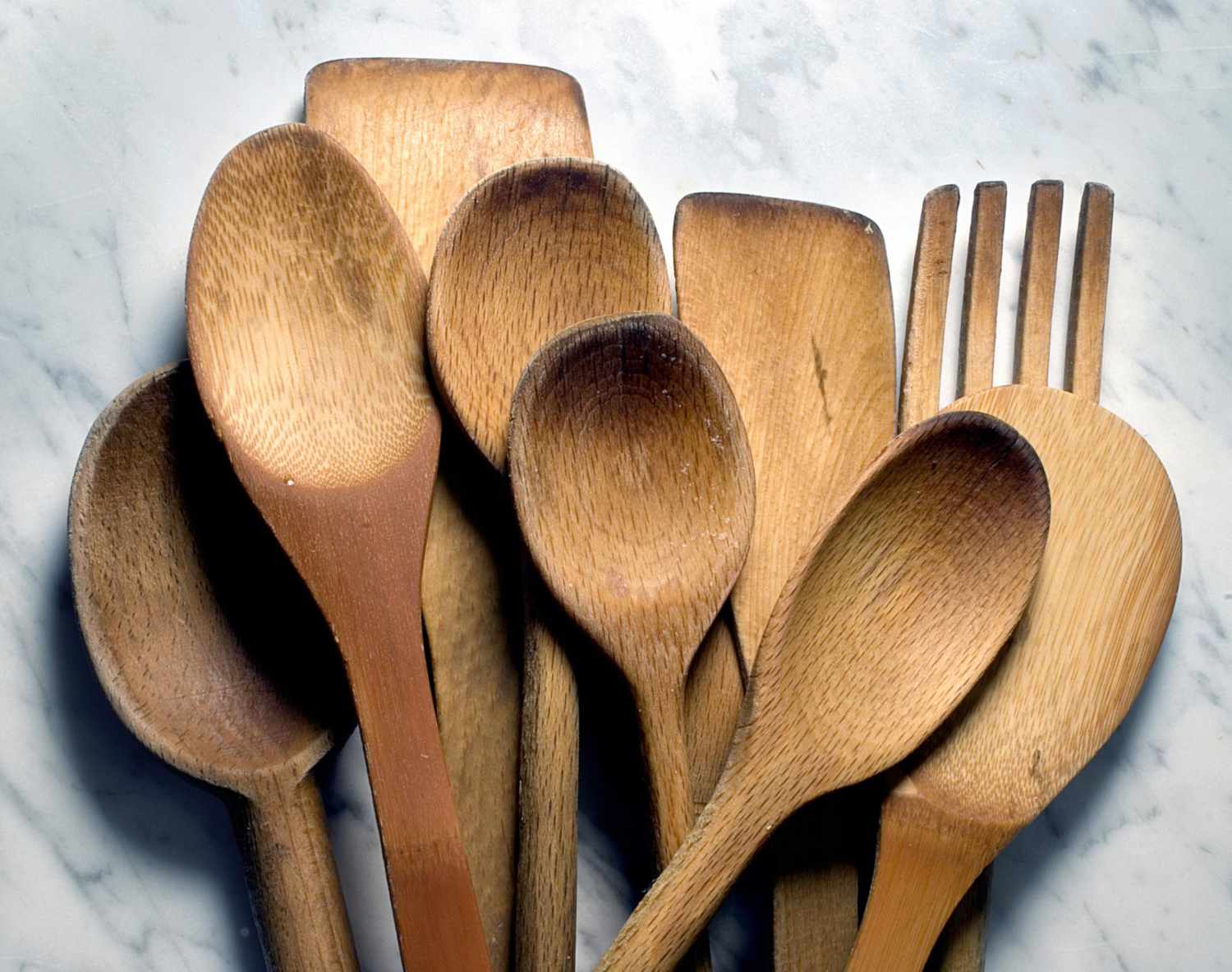 utensílios de madeira para cozinha