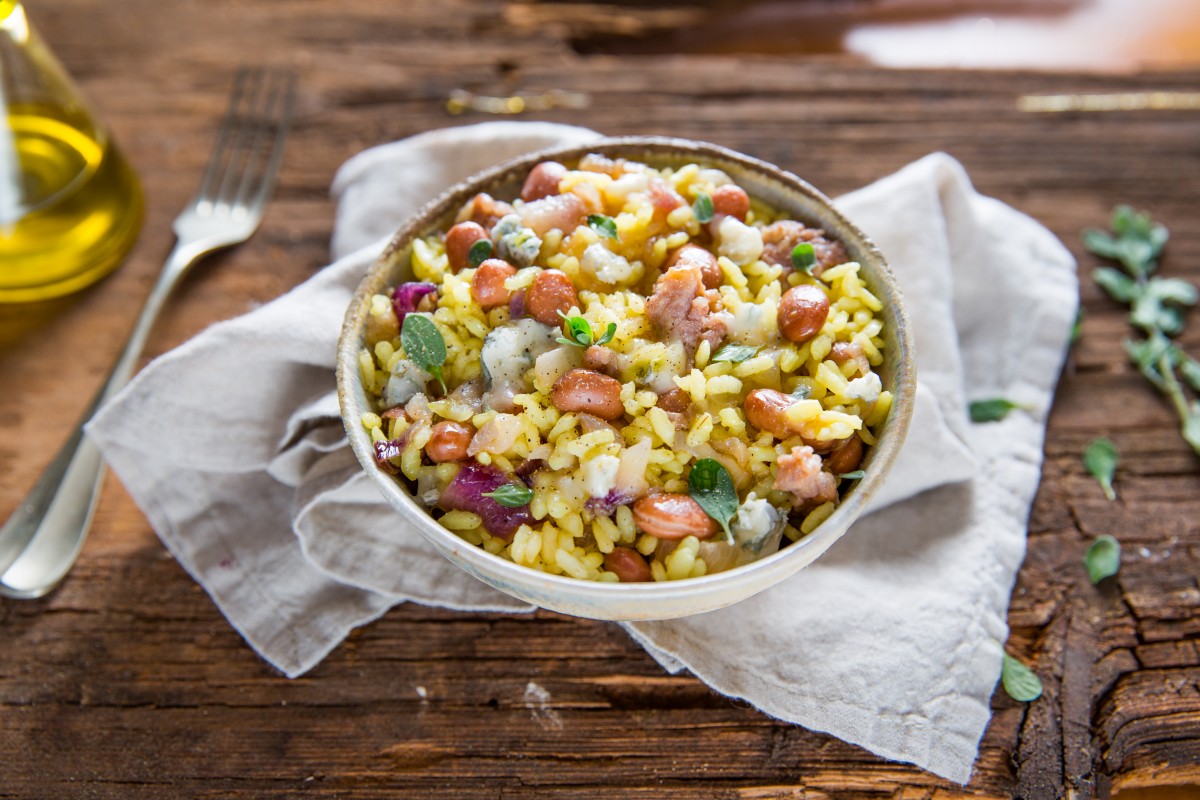 Salada de Arroz com Feijão