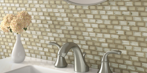 backsplash neutro para banheiro