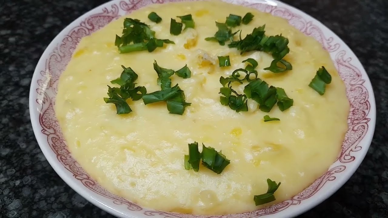 Purê de Liquidificador de Mandioca com Queijo