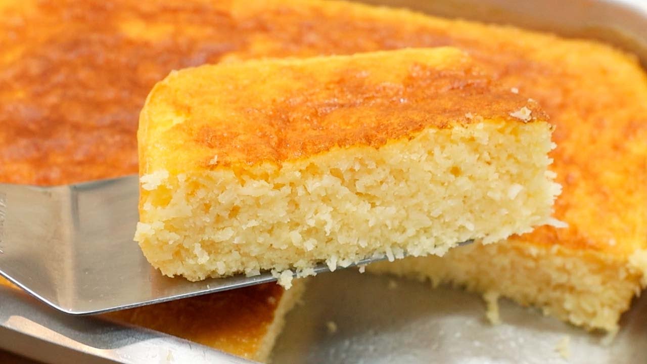 Bolo de Coco SEM Farinha