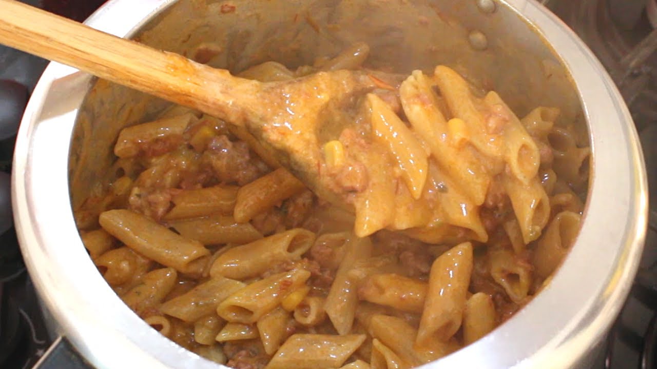 Macarrão de Panela de Pressão