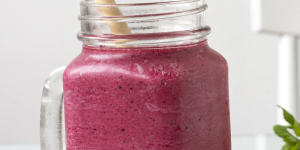 Smoothie de Abacaxi e Açaí