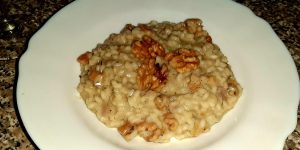 Risoto de Nozes