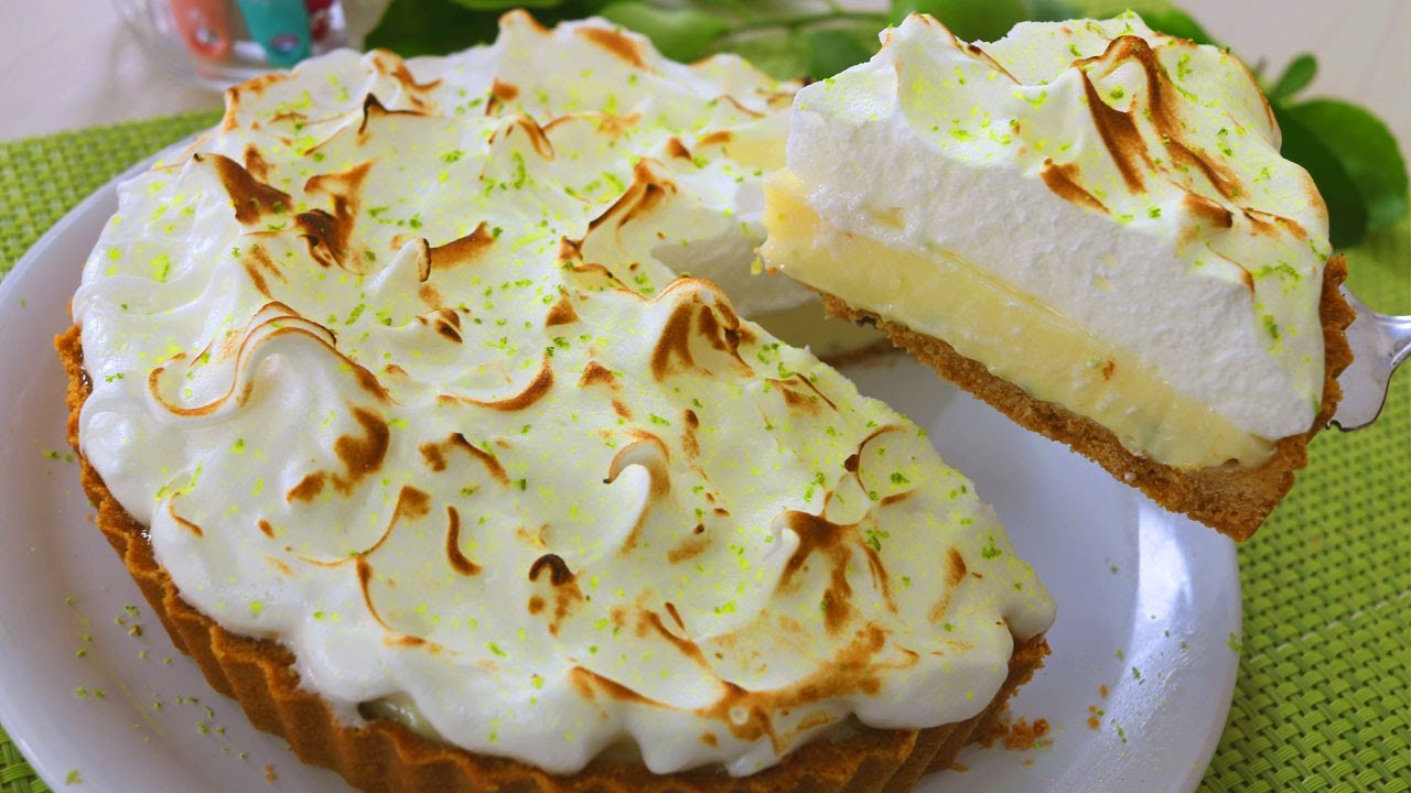 Torta de Limão com Merengue