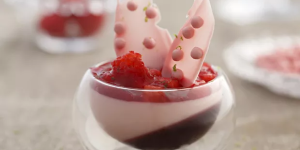 Verrine de Chocolate e Framboesa