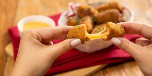 Receita de Croquete com Cheddar