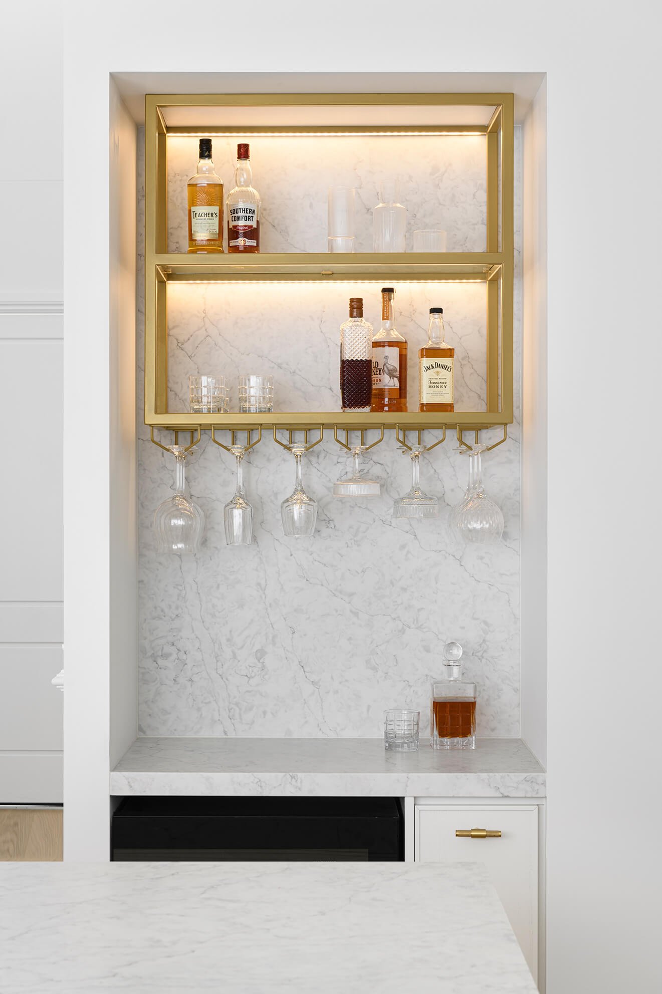 espaço minibar