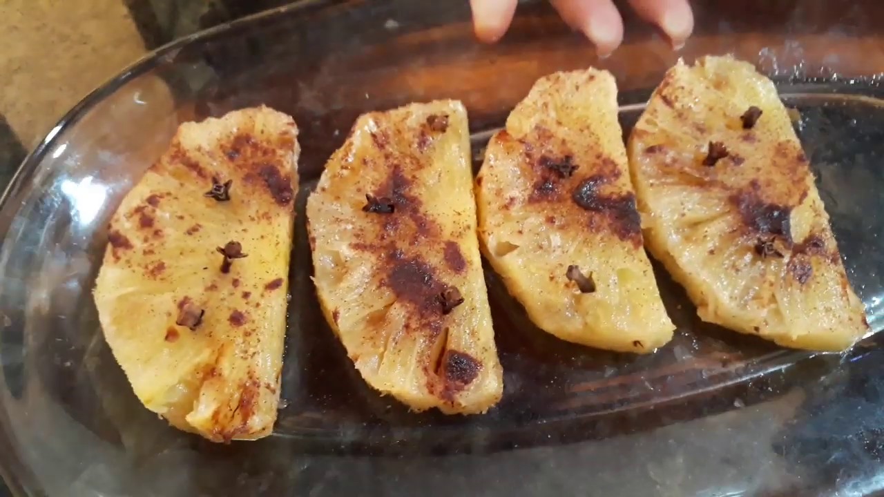 Receita de Abacaxi ao Forno