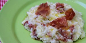 Receita de Risoto de Presunto