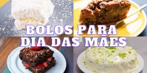 bolos para dia das mães