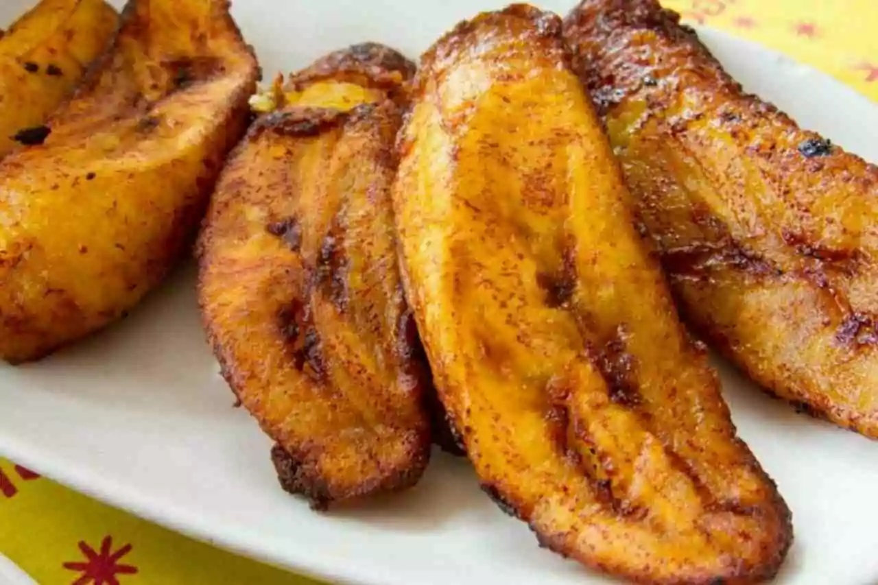 banana assada na airfryer