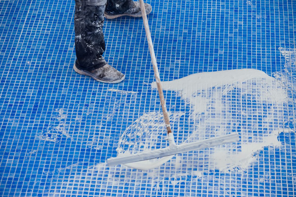 manutenção rejunte de piscina