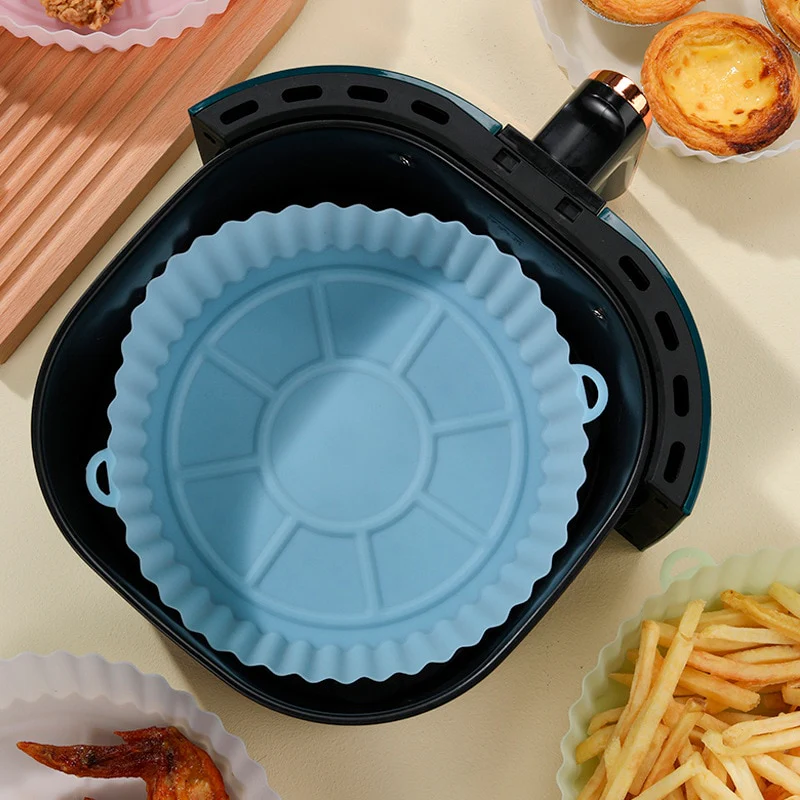 forma de silicone benefícios para a air fryer