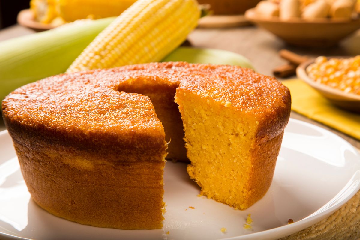 receita de bolo de milho fofinho