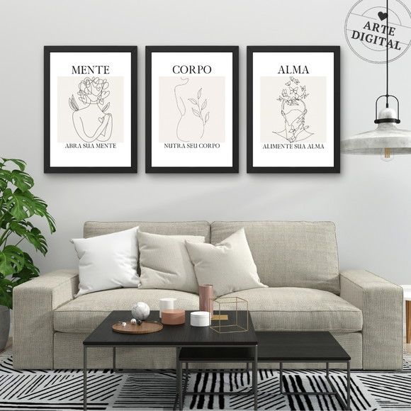 quadros motivacionais fora de moda na decoração