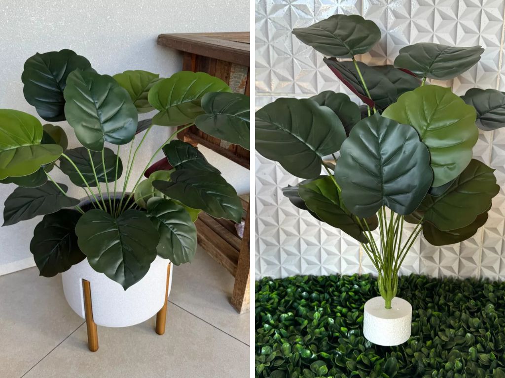 plantas artificiais decoração mercado livre