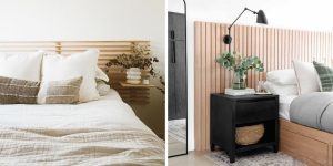 Adeus cabeceiras antiquadas! 3 ideias de madeira para um quarto elegante e cheio de estilo