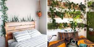 Como decorar sua cabeceira com plantas e transformar seu quarto com sofisticação