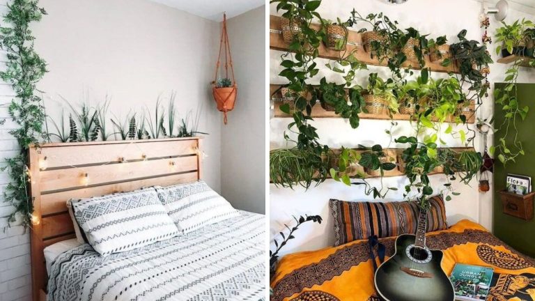 Como decorar sua cabeceira com plantas e transformar seu quarto com sofisticação